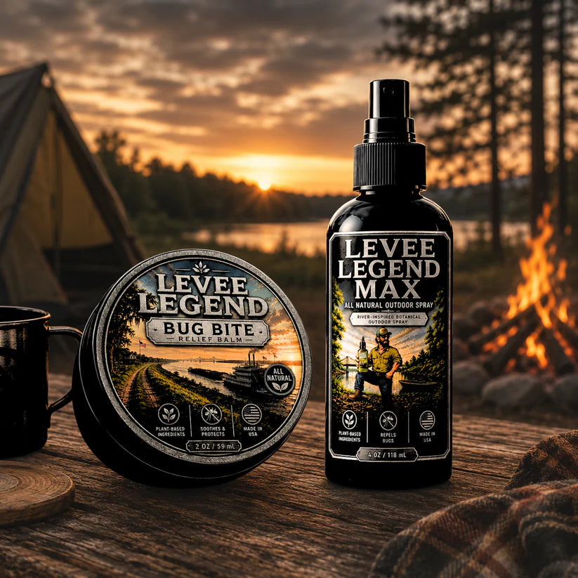 Levee Legend™ All Natural Bug Bite Relief Balm (2 oz.)