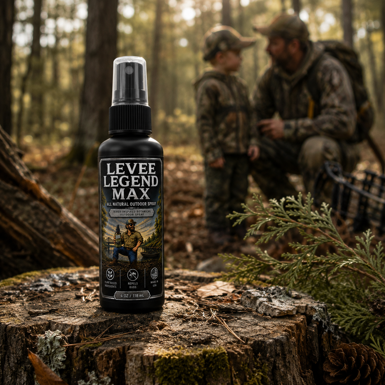 Levee Legend™ Max All Natural Insect Repellent (4 oz.)